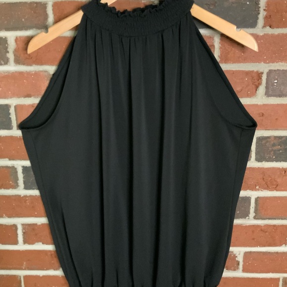 Black Adrianna Papell  sleeveless top - Picture 2 of 5